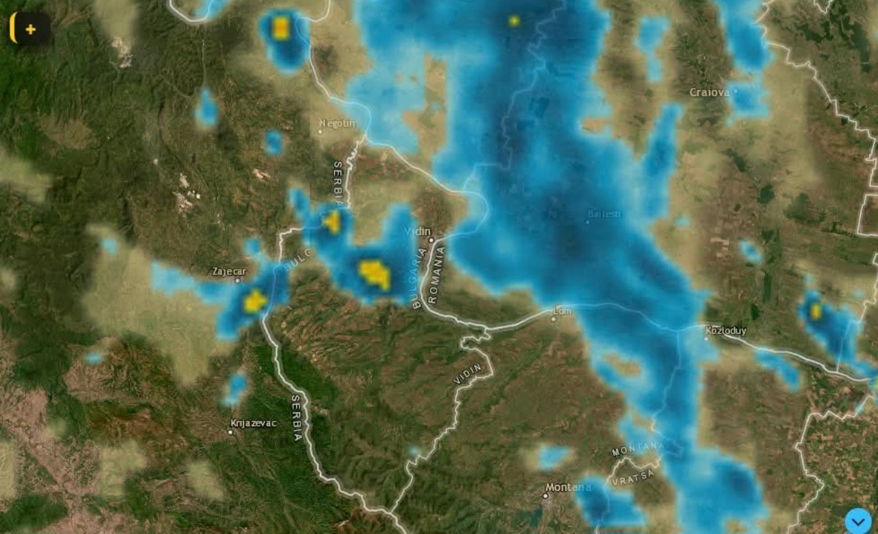 Radar meteo Bulgaria
