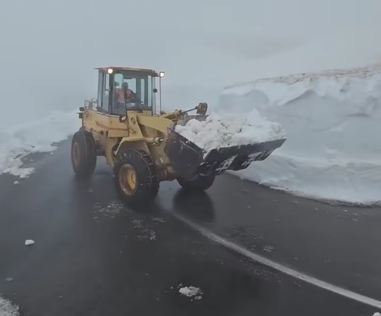 Sgombero neve Transfăgărășan