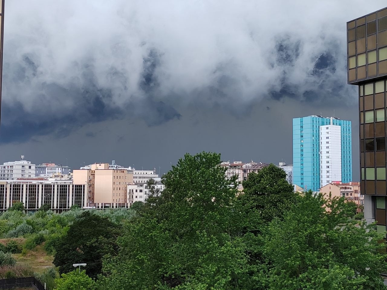 Shelf cloud Padova