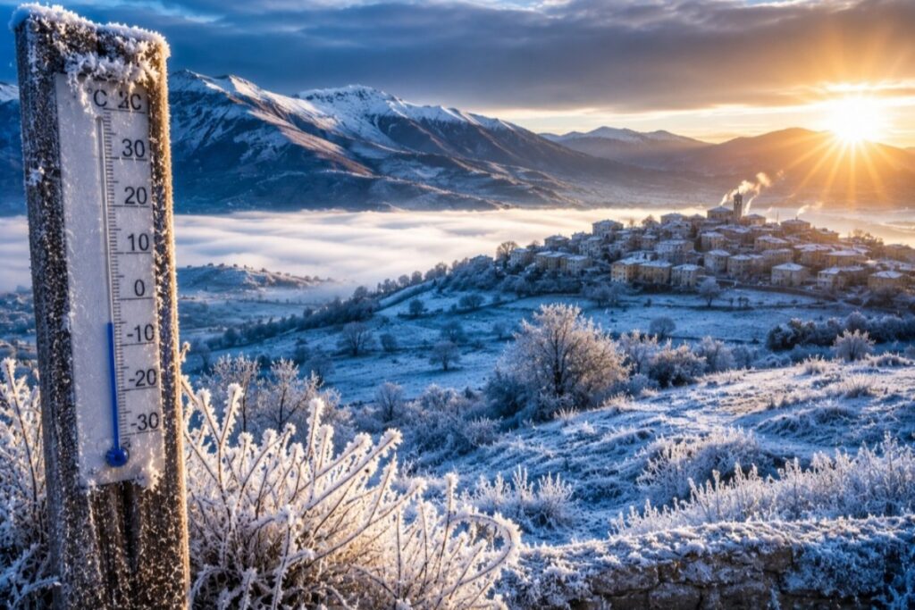Temperature minime Abruzzo 14 maggio