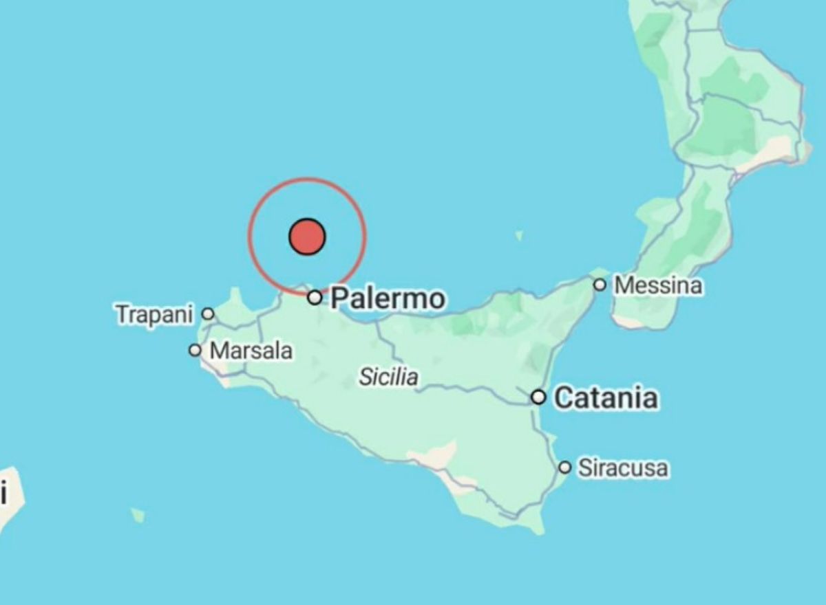 Terremoto Costa siciliana