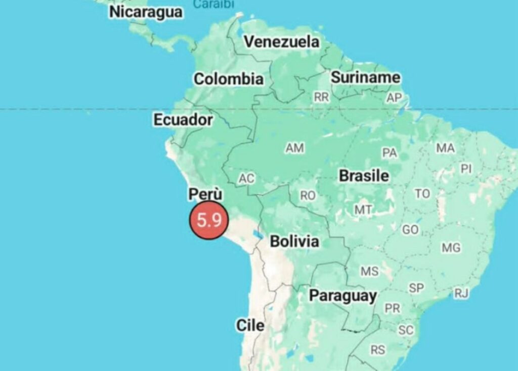 Terremoto Perù