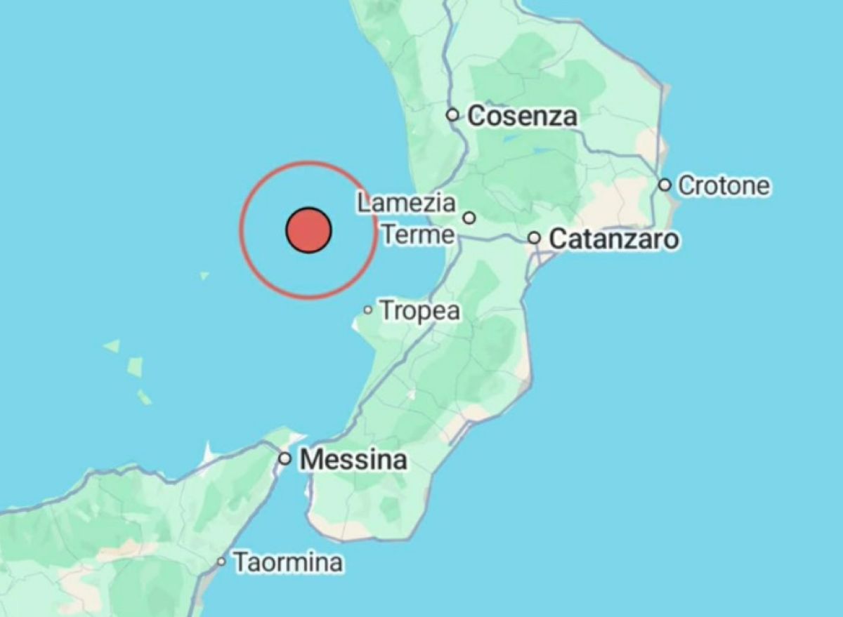 Terremoto Tirreno