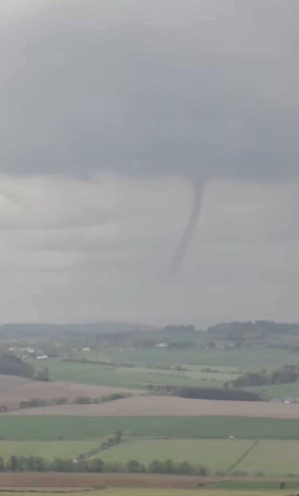 Tornado Fife Scozia