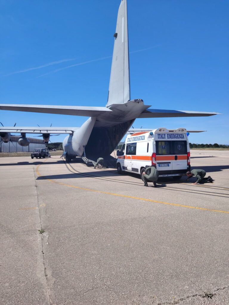Trasporto sanitario Sassari Roma