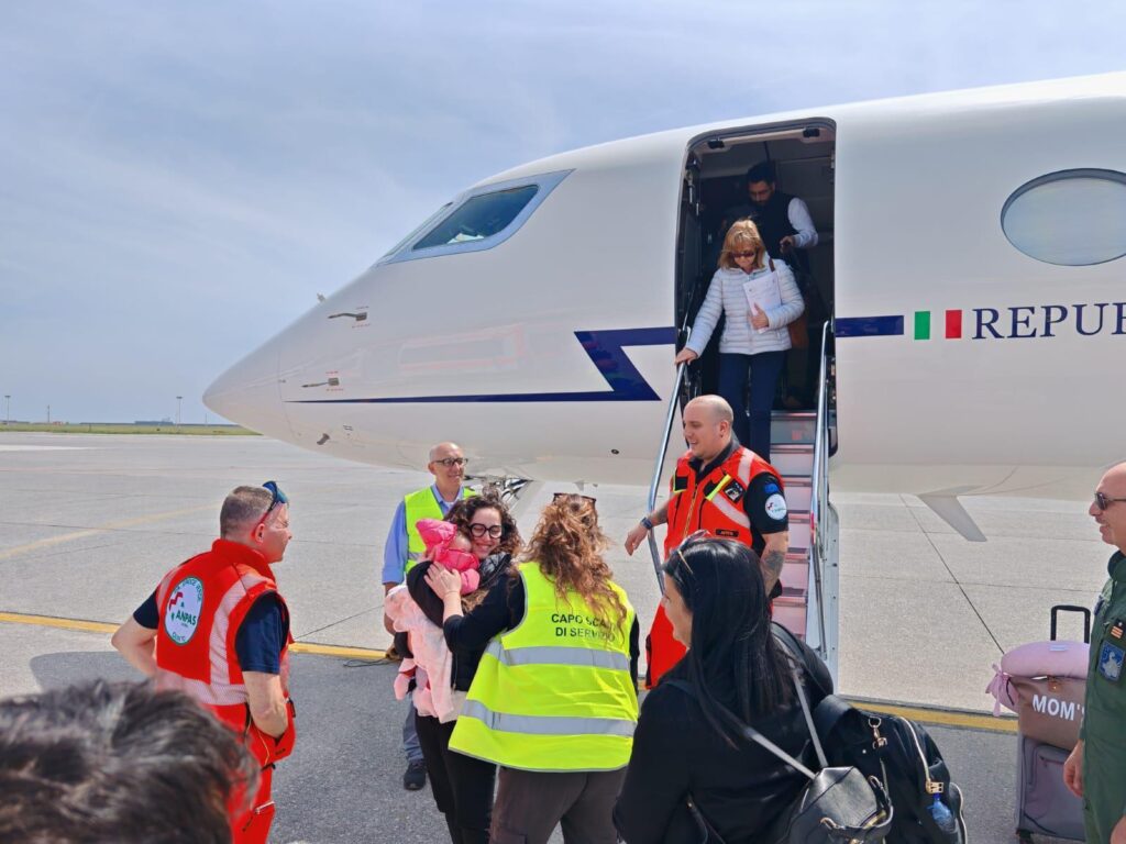 Trasporto sanitario aeronautica militare