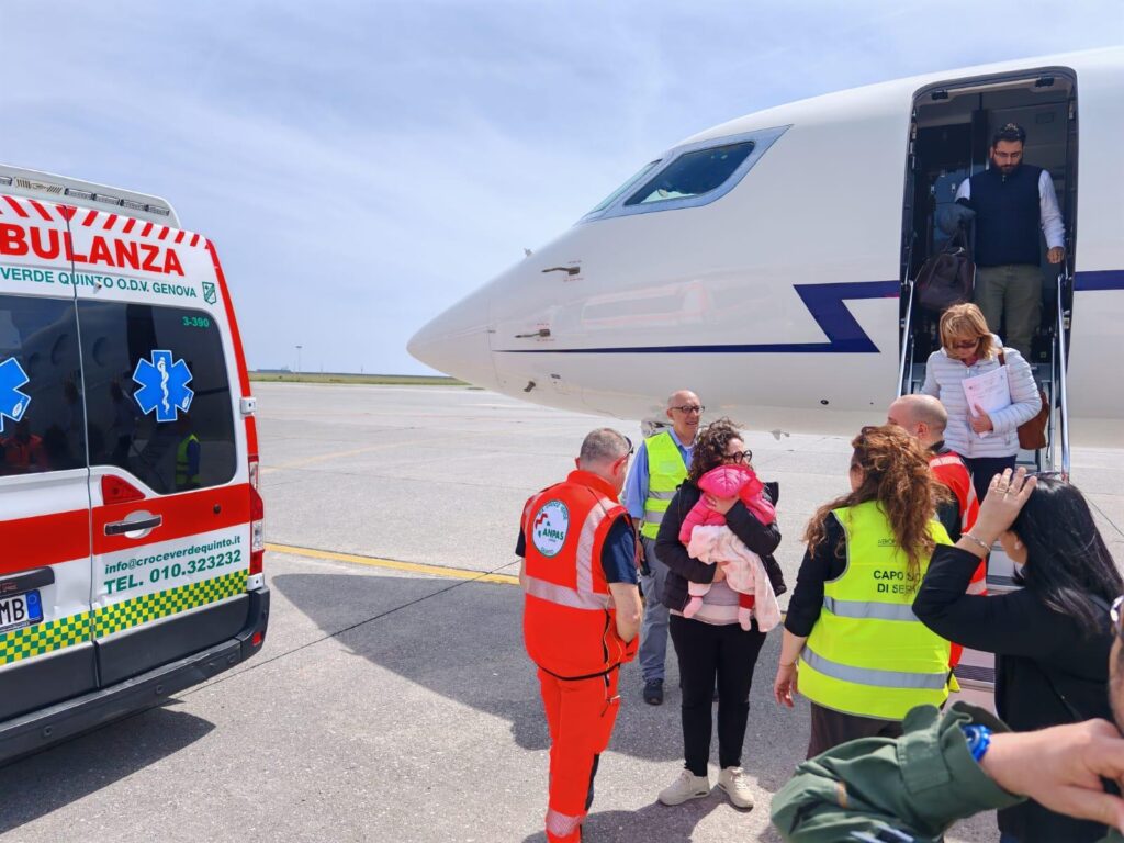 Trasporto sanitario aeronautica militare