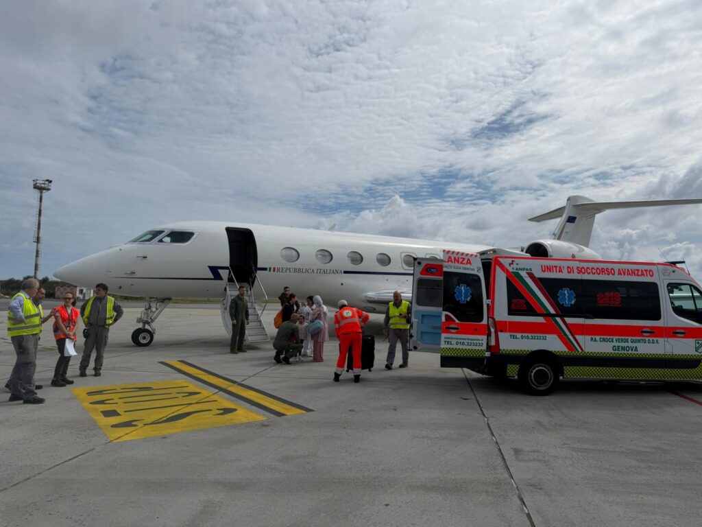 Trasposto sanitario Aeronautica militare
