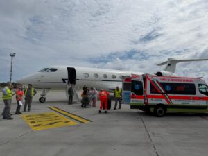 Trasposto sanitario Aeronautica militare