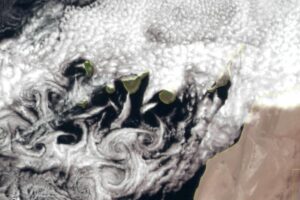 Vortici di von Kármán Canarie