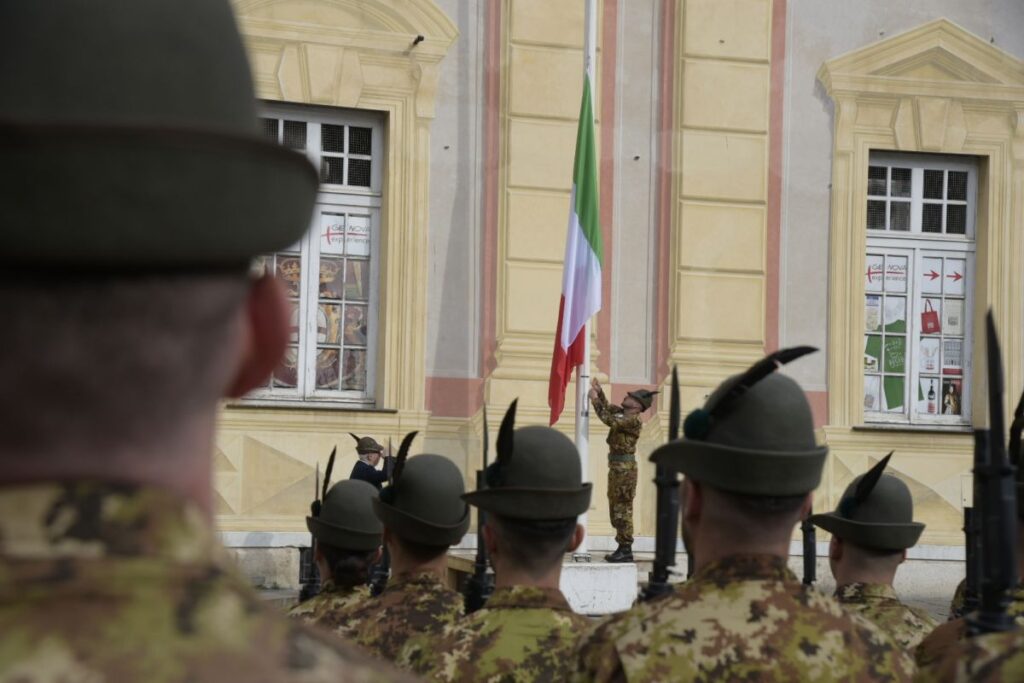 adunata alpini alzabandiera genova