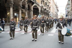adunata sfilata alpini genova