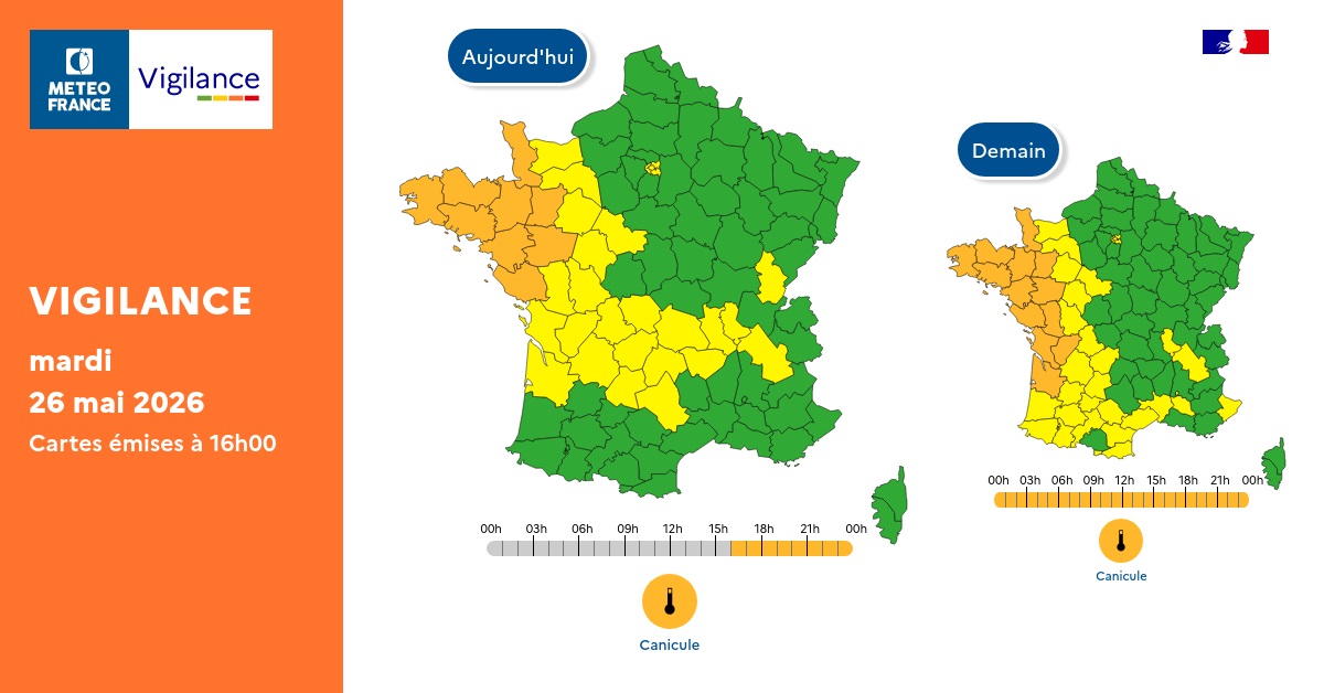 allerta caldo francia
