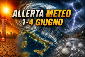 allerta meteo 1 4 giugno 2026