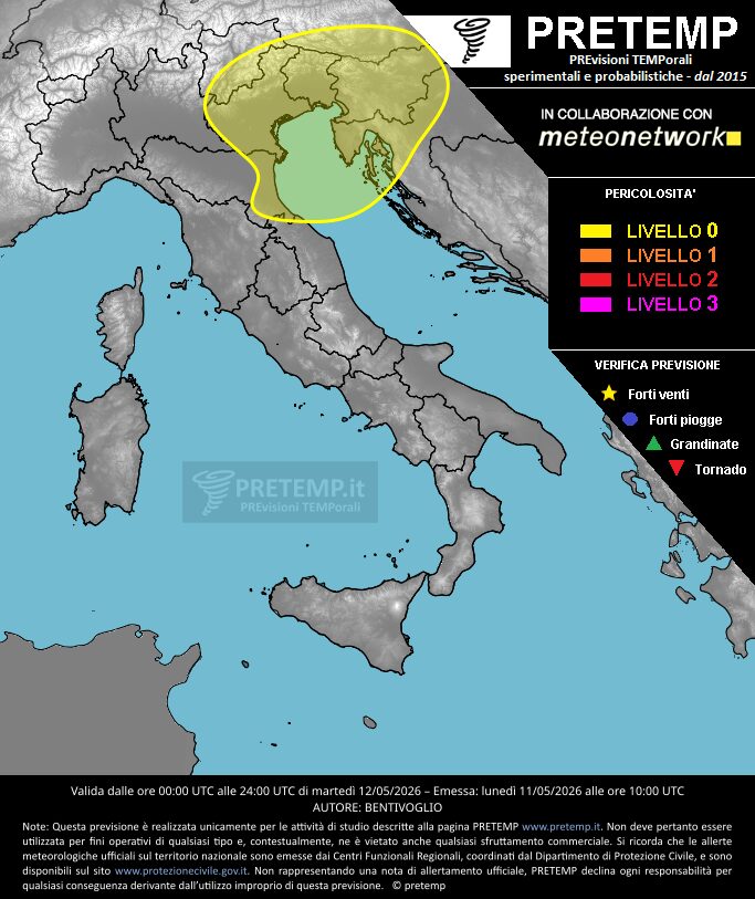 allerta meteo 12 maggio