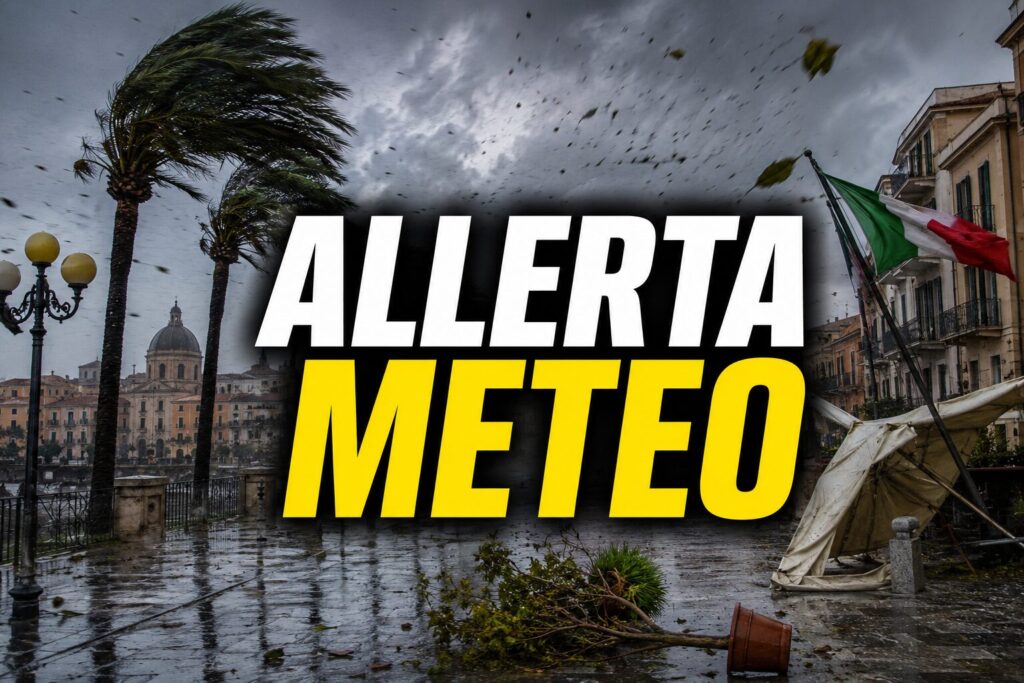 allerta meteo burrasca forte aeronautica militare oggi domani