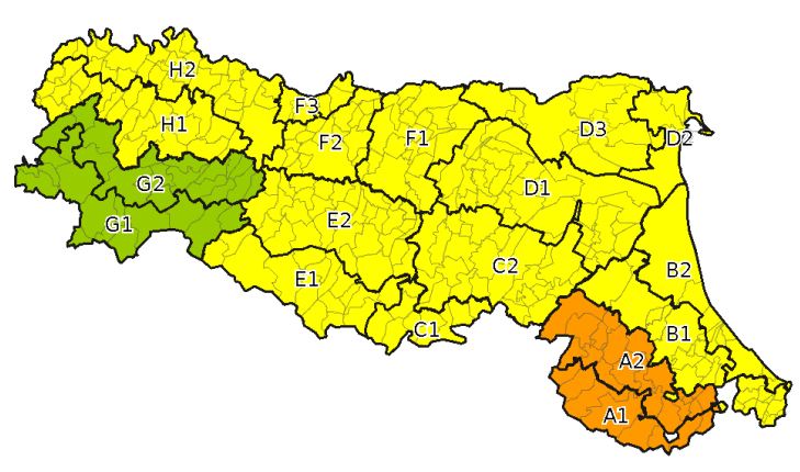 allerta meteo emilia romagna