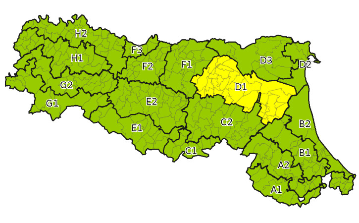 allerta meteo emilia romagna