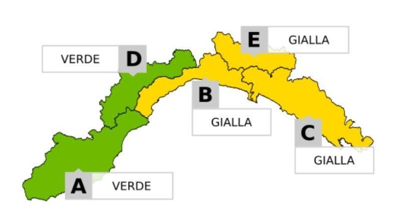 allerta meteo liguria