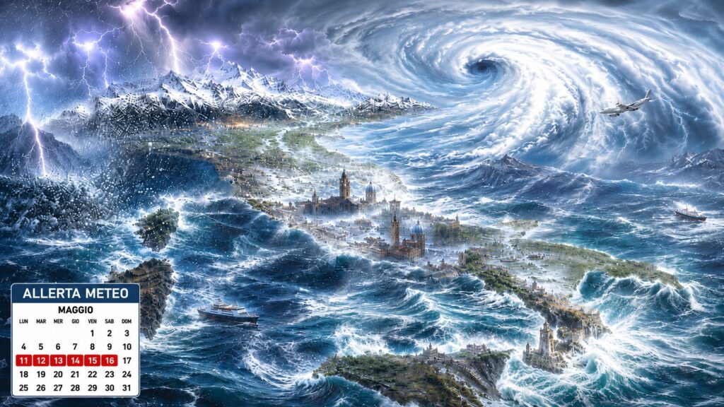 allerta meteo maggio 2026