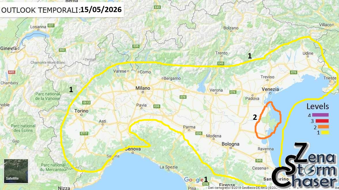 allerta meteo maltempo oggi 15 maggio