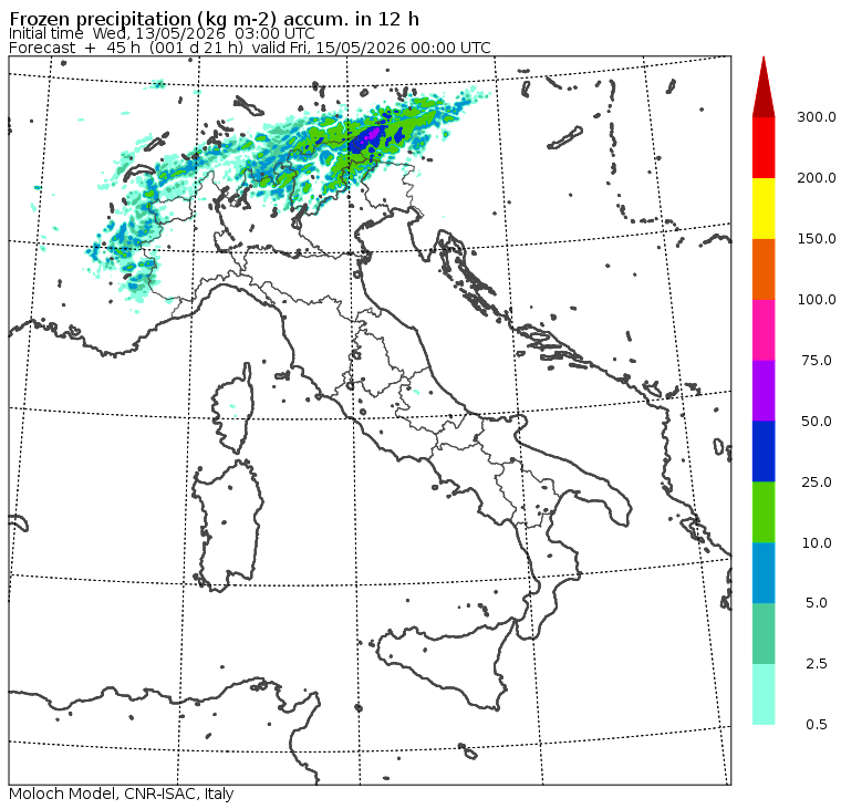 allerta meteo neve giovedì 14 marzo pomeriggio sera