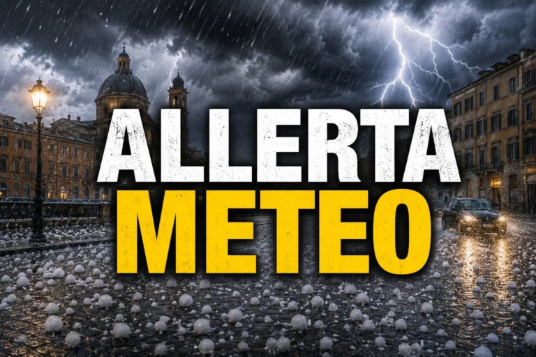 allerta meteo oggi grandine temporali maltempo