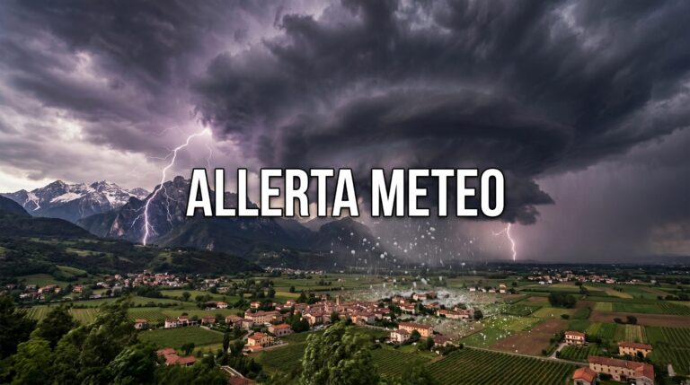 allerta meteo oggi grandine temporali monti pianura