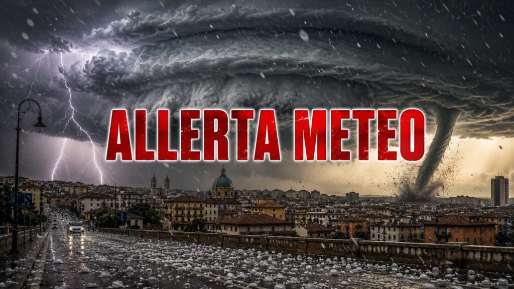 allerta meteo oggi supercelle tornado grandine lombardia veneto