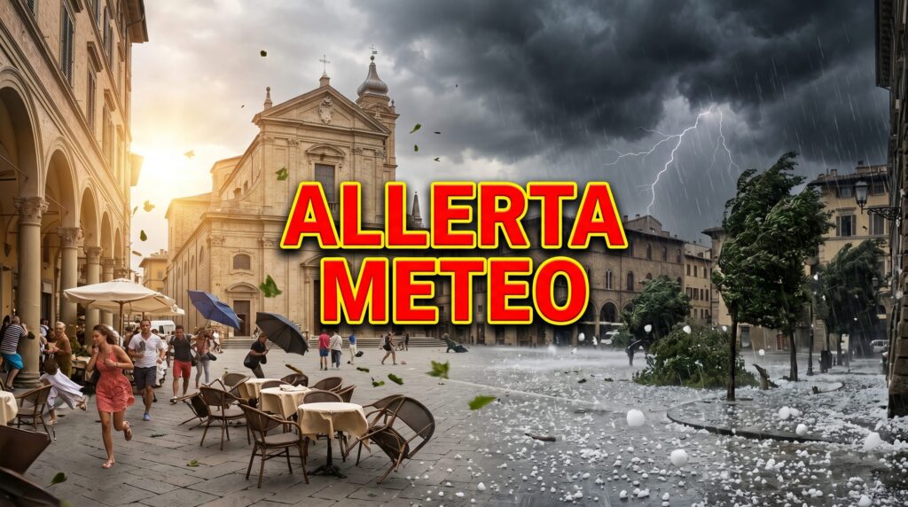 allerta meteo oggi temporali grandine vento improvvisi