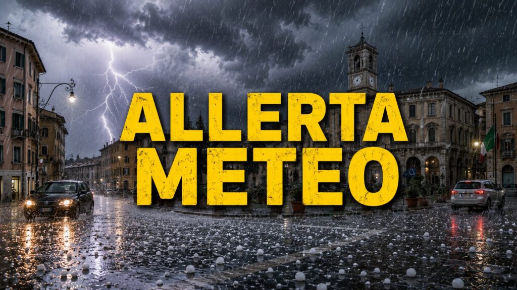 allerta meteo temporali maltempo grandine