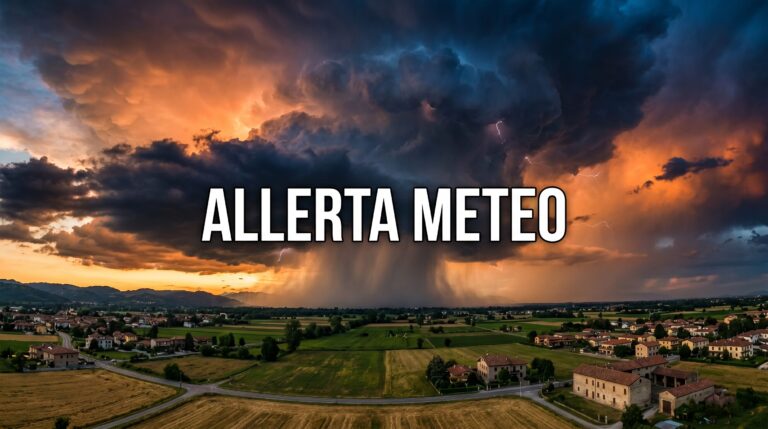 allerta meteo temporali maltempo oggi