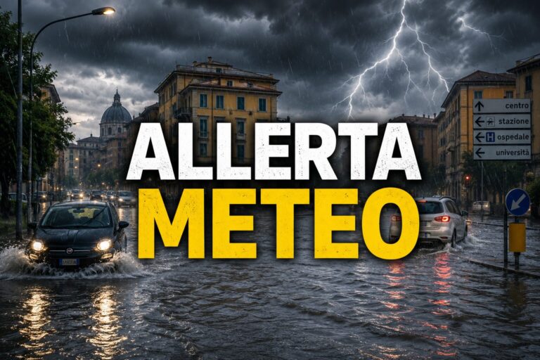 allerta meteo temporali pomeridiani allagamenti