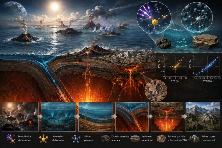 antichi continenti residui oceanici