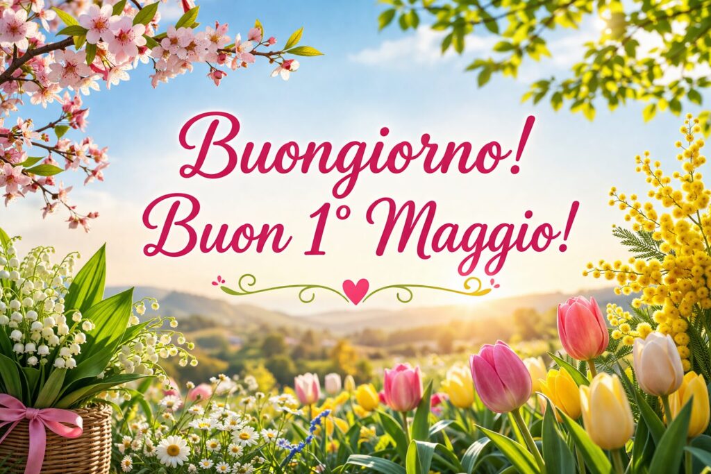 buongiorno buon 1 maggio