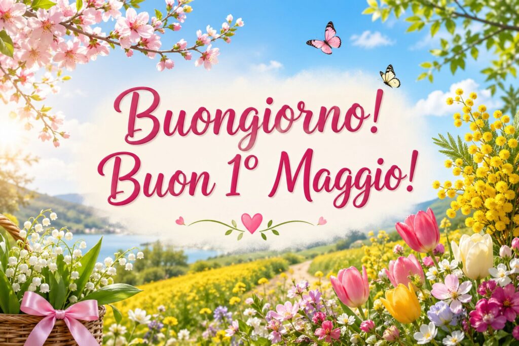 buongiorno buon 1 maggio
