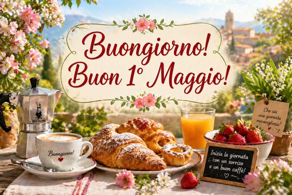 buongiorno buon 1 maggio immagini frasi nuove originali