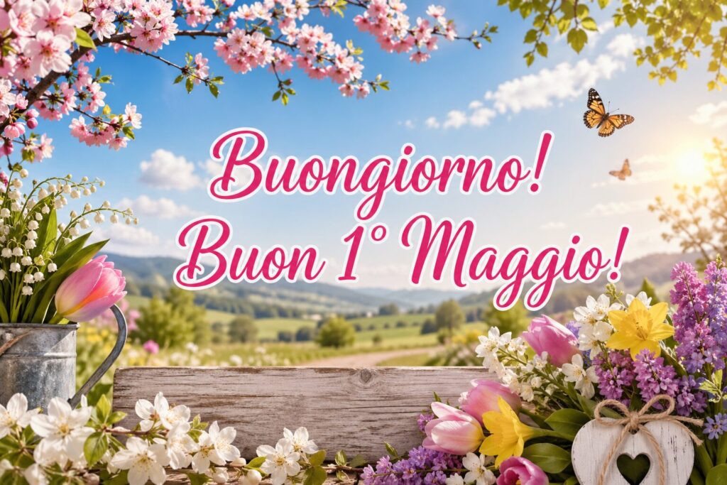buongiorno buon 1 maggio