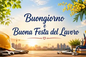 buongiorno buona festa del lavoro lavoratori 1 maggio immagini frasi nuove originali
