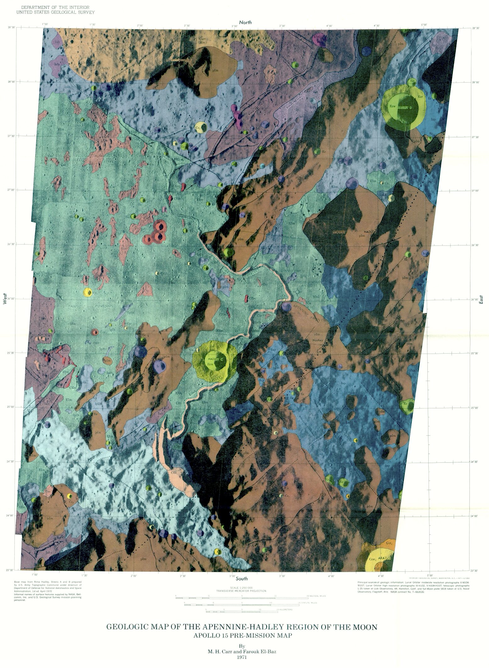 cartografia geologica spaziale