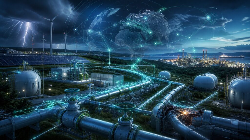energia rete idrogeno globale