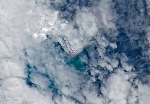 eruzione vulcanica mare di bismarck