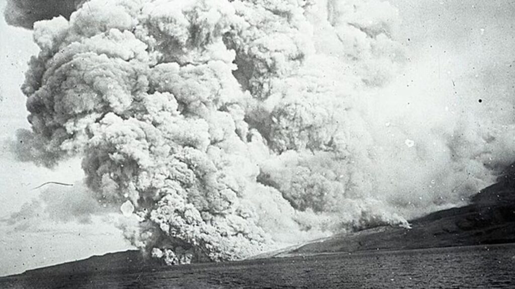 eruzione vulcano Pelée 8 maggio 1902