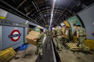 esercitazione metropolitana londra