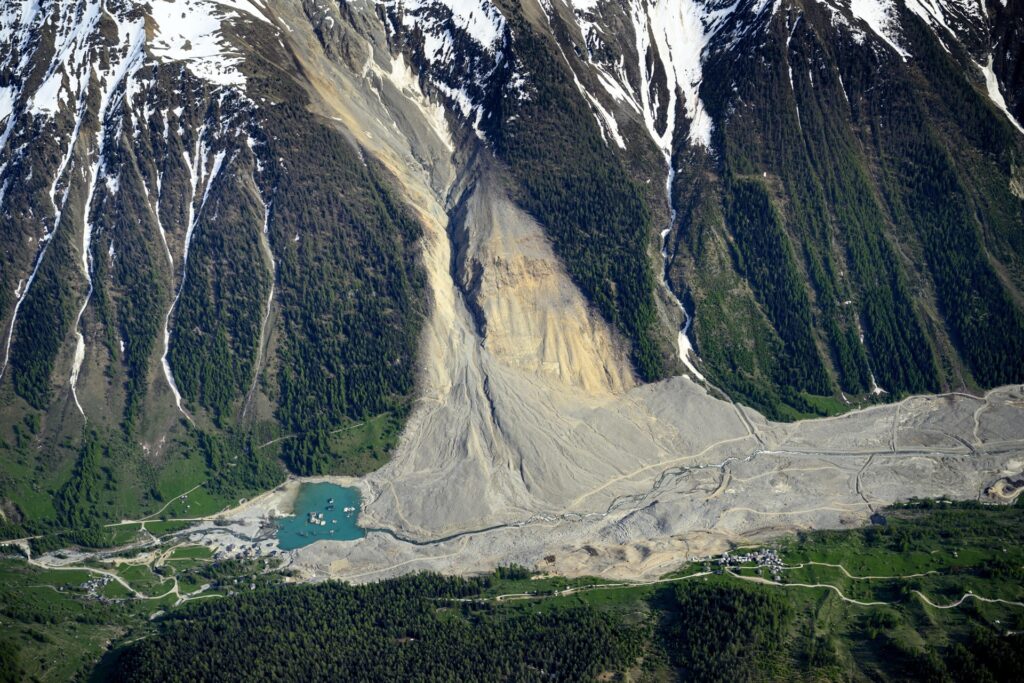frana svizzera Blatten