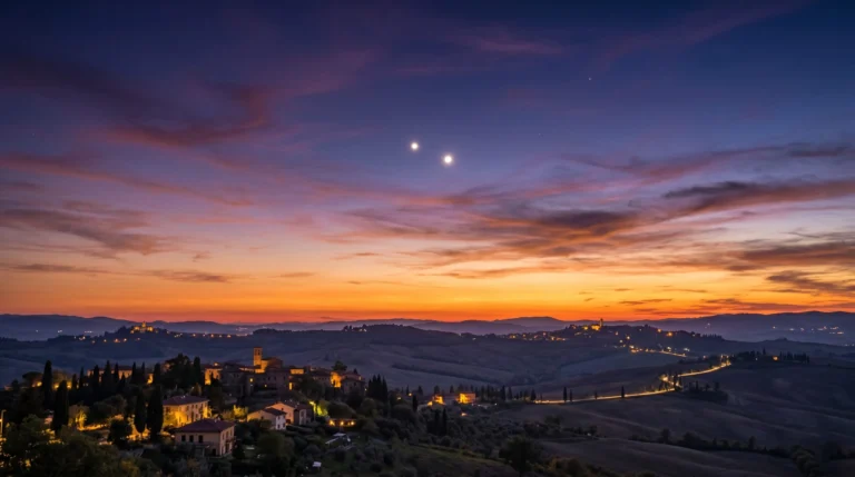 giove venere congiunzione