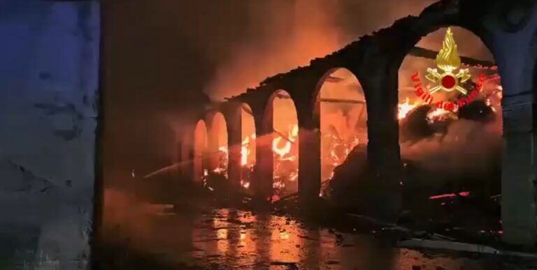 incendio cascina rancate