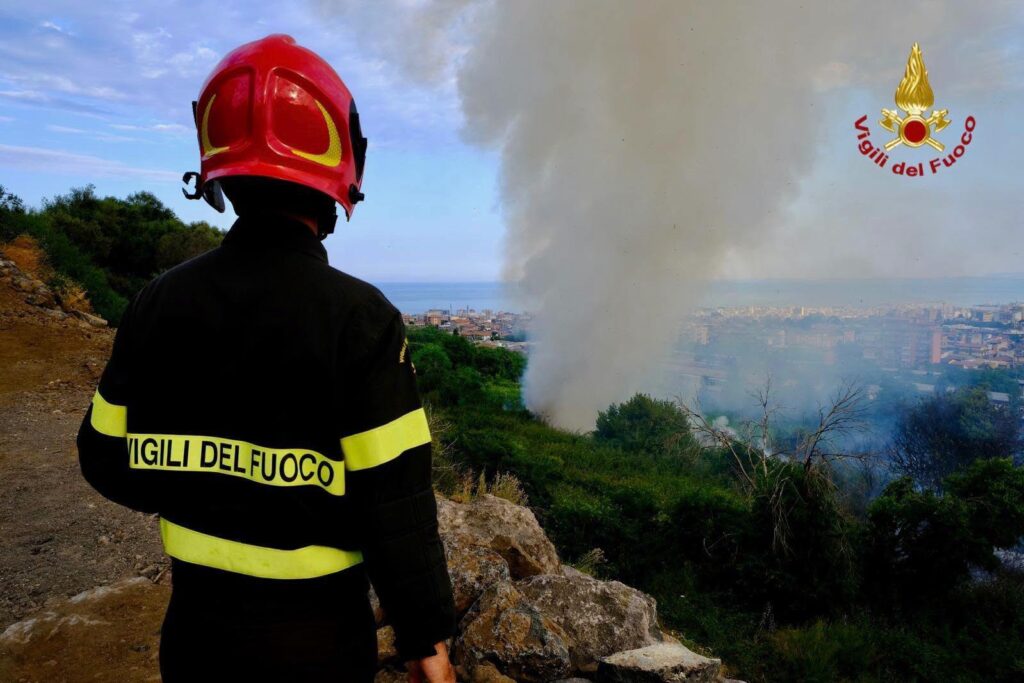 incendio catania