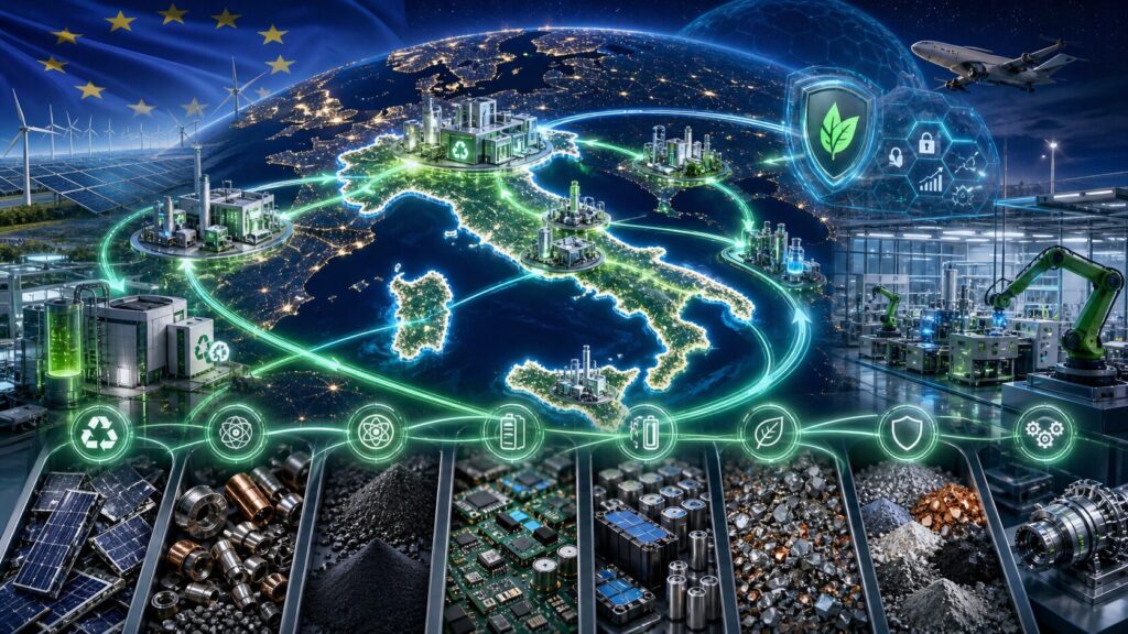 italia materie prime critiche