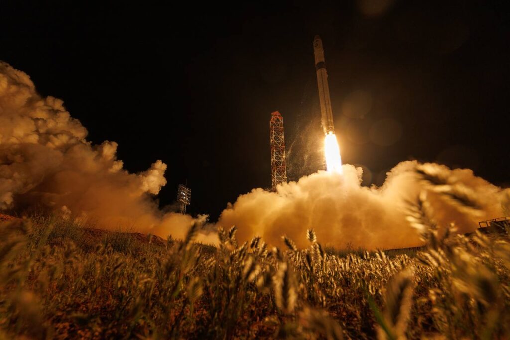 lancio soyuz 5
